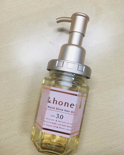 モイストシャイン ヘアオイル3.0/&honey/ヘアオイルを使ったクチコミ(3枚目)