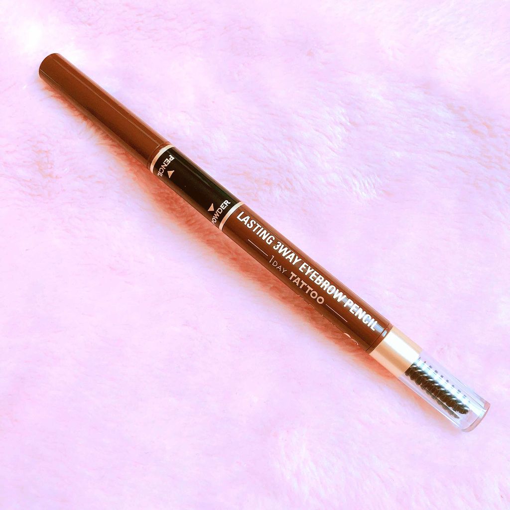 ラスティングスリーウェイアイブロウ ペンシル(旧)/K-パレット/パウダーアイブロウを使ったクチコミ(1枚目)