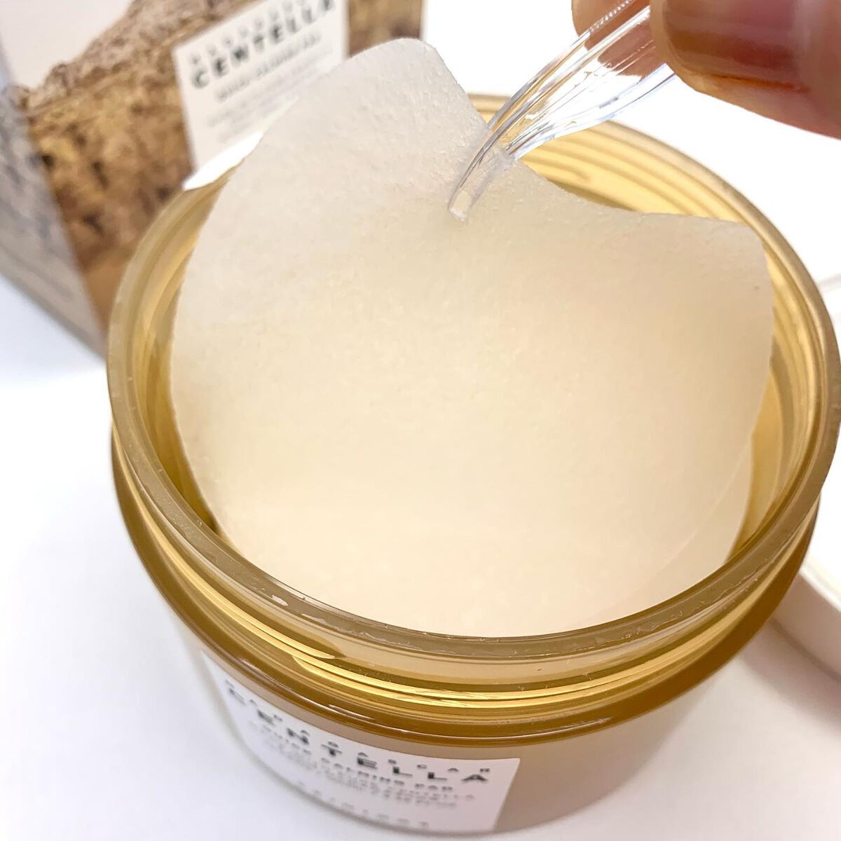 センテラ クイックカーミングパッド/SKIN1004/トナーパッドを使ったクチコミ(5枚目)