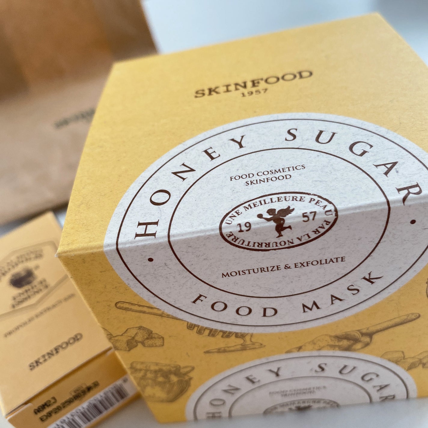 ハニーシュガー フードマスク/SKINFOOD/洗い流すパック・マスクを使ったクチコミ(1枚目)