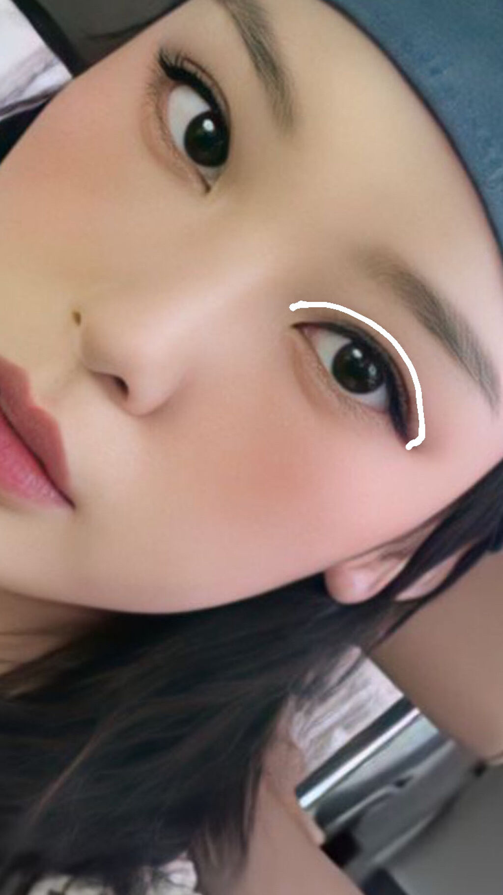 プリズム パウダーアイカラー 037 ダスティモーヴ/リンメル ロンドン/単色アイシャドウを使ったクチコミ（2枚目）