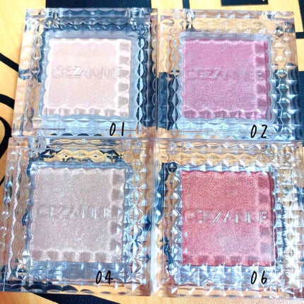 シングルカラーアイシャドウ/CEZANNE/単色アイシャドウを使ったクチコミ(1枚目)