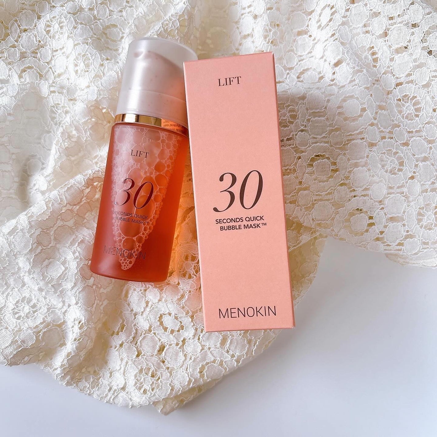 30秒クイックバブルマスク95ml リフト/MENOKIN/シートマスク・パックを使ったクチコミ(4枚目)