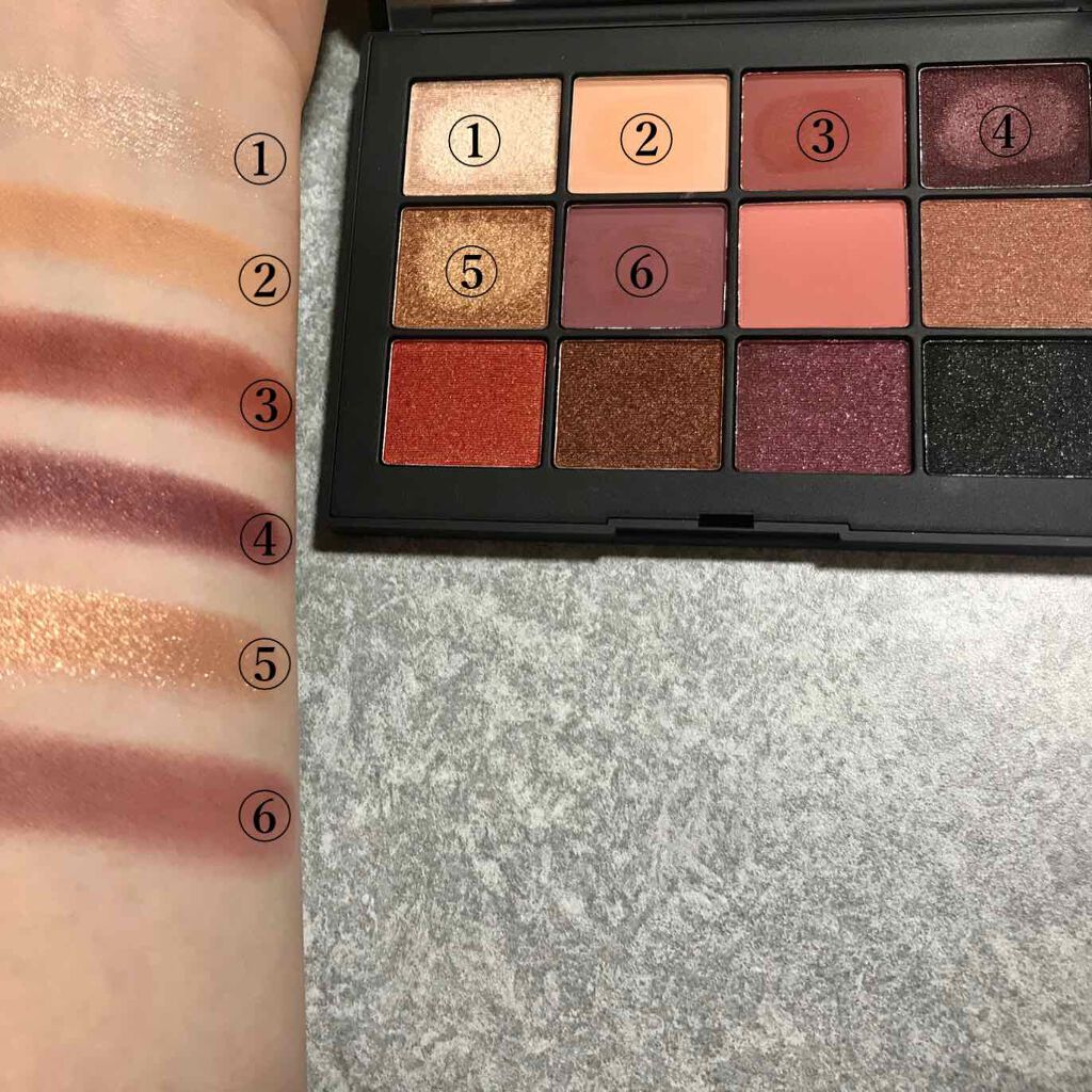 エクストリームエフェクト アイシャドーパレット/NARS/アイシャドウパレットを使ったクチコミ(2枚目)
