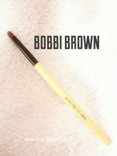 BOBBI BROWN アイライナーブラシのクチコミ「＊BOBBI BROWN   アイライナーブラシ＊


ジェルアイライナー用ブラシ🖌️

元々.....」（1枚目）