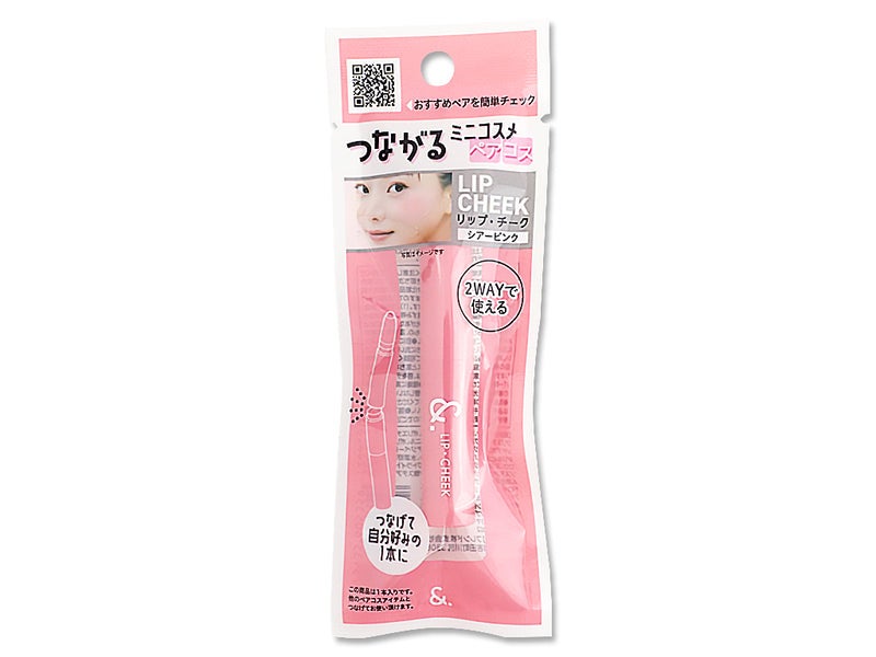 &.ペアコス リップ・チーク DAISO
