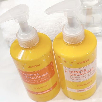 H&Mシャンプートリートメントセット(キンモクセイの香り)/KUNDAL/市販シャンプーを使ったクチコミ(6枚目)