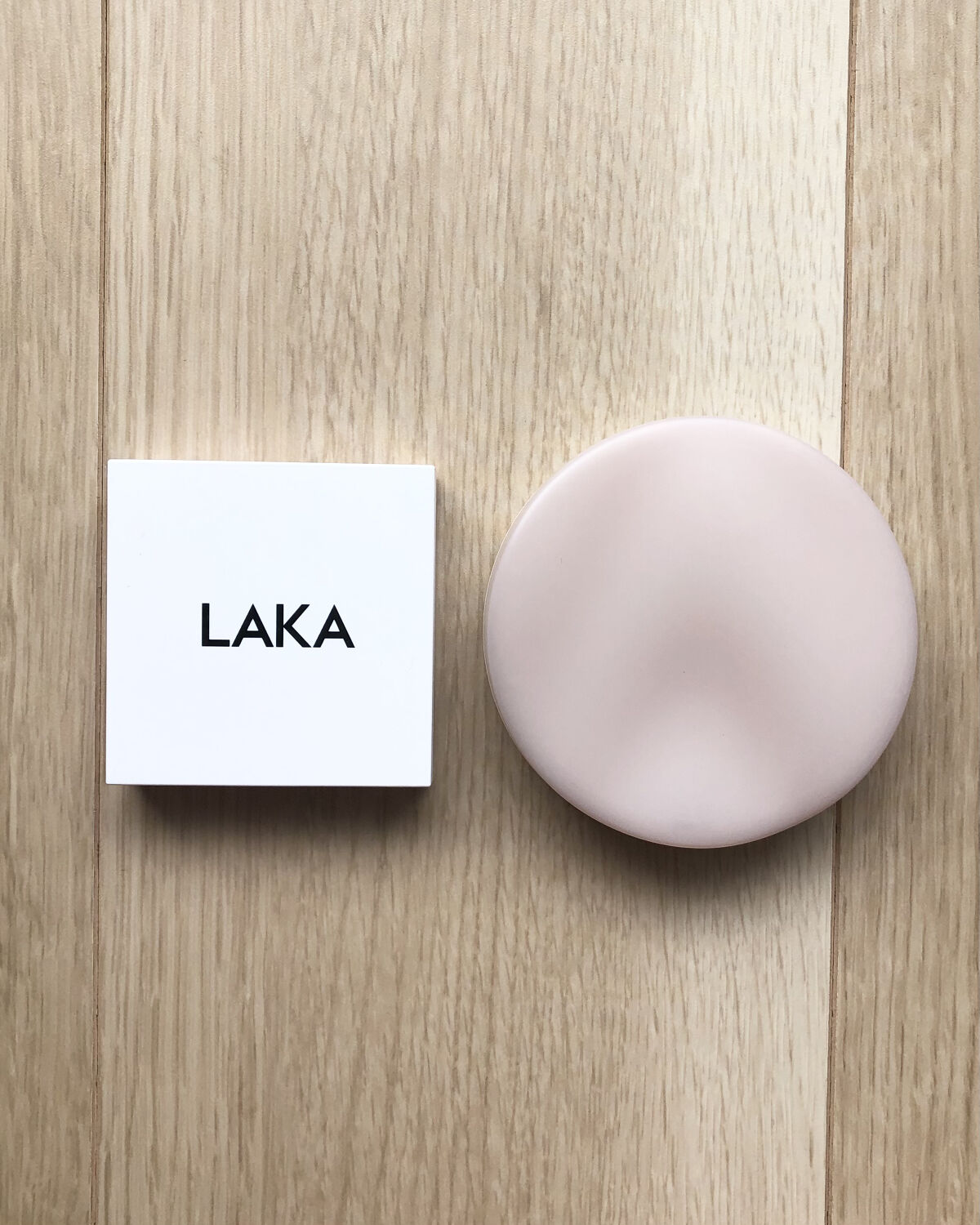 バイタルシアーブラッシャー/Laka/パウダーチークを使ったクチコミ（2枚目）