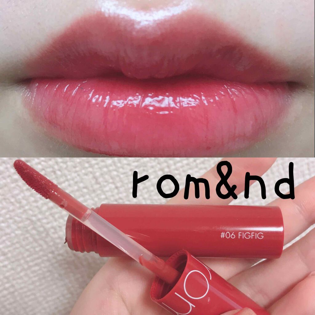 ジューシーラスティングティント/rom&nd/リップティントを使ったクチコミ(1枚目)
