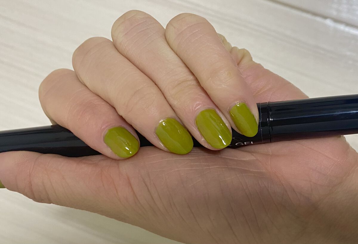 チャームスティックジェル #32 ピスタチオ/OMD/オールインワンネイルを使ったクチコミ（1枚目）