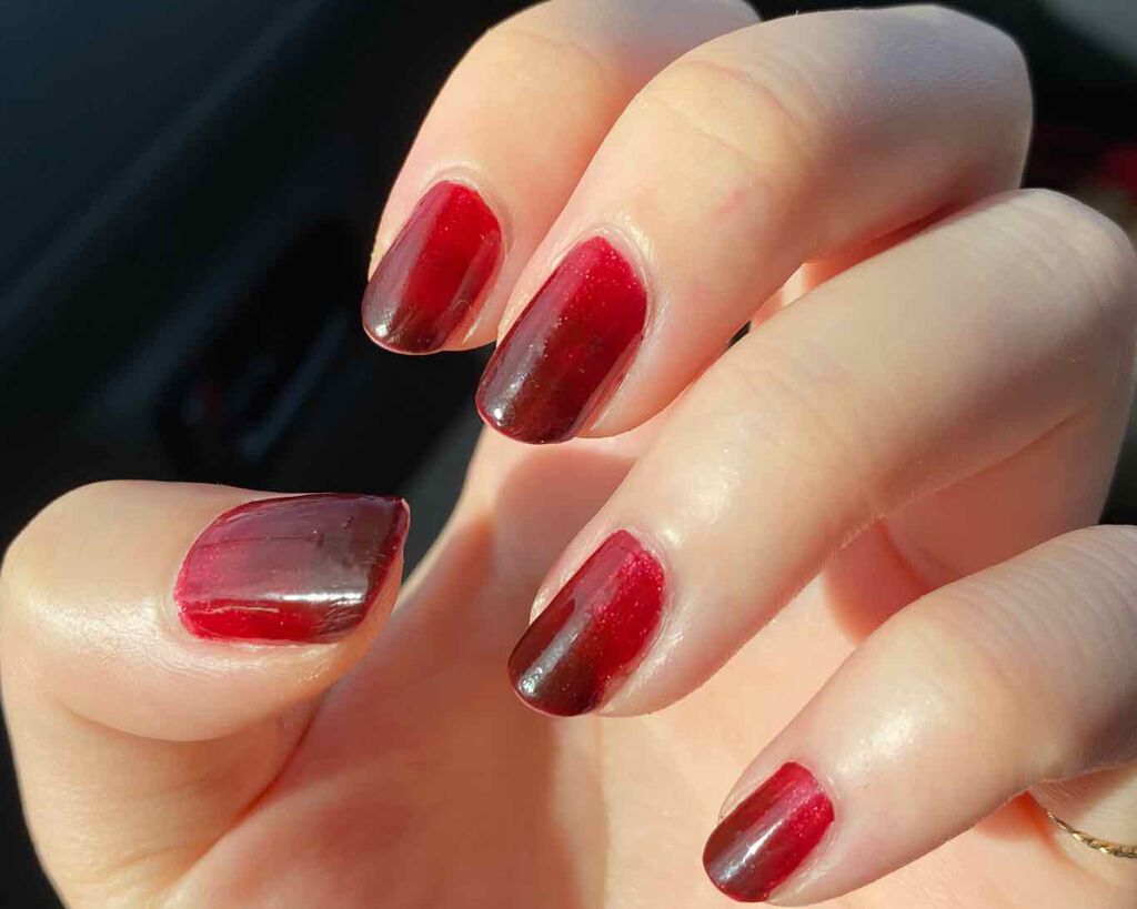 グロッシーコート/スキューズミー/オールインワンネイルを使ったクチコミ（2枚目）