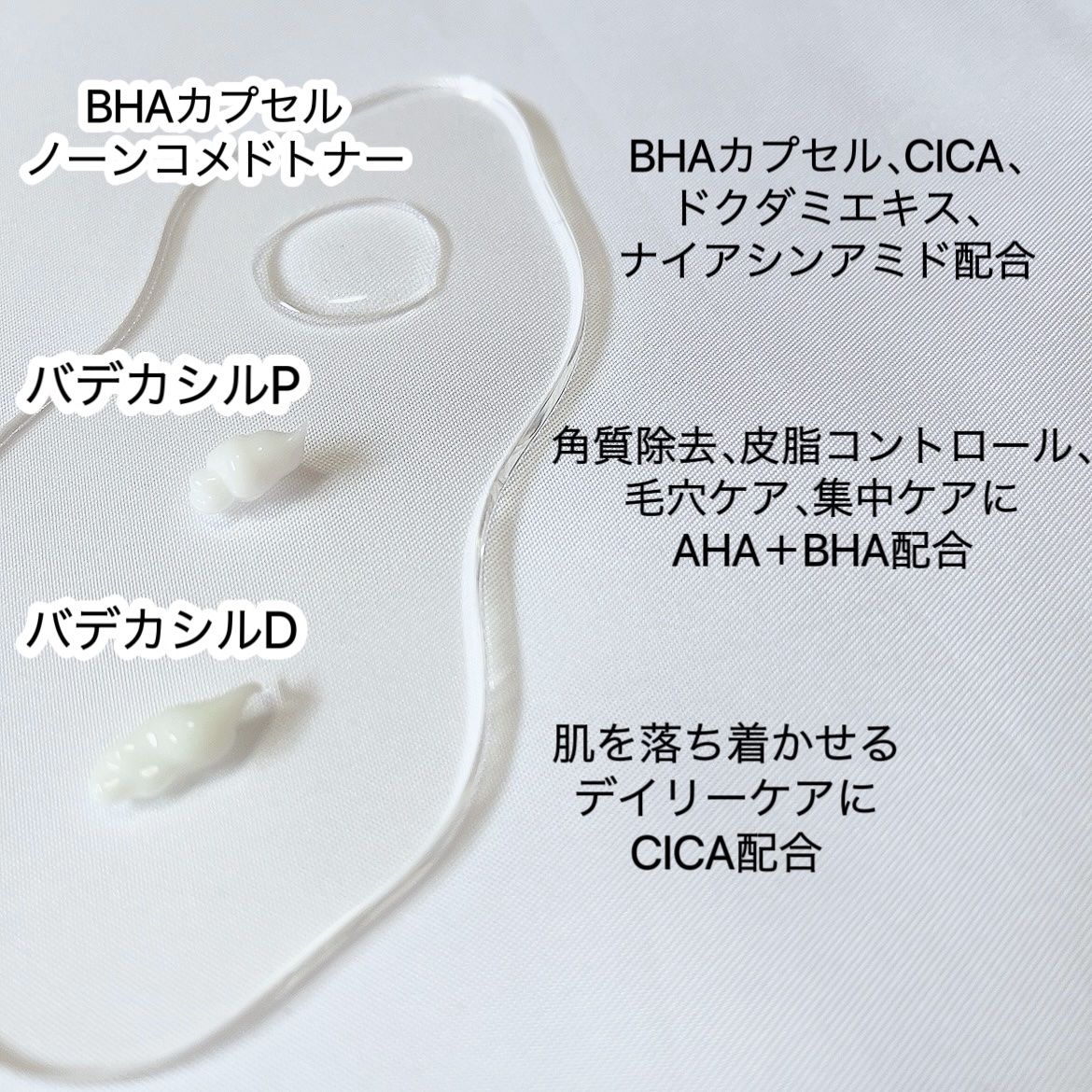 BHA CAPSULE NON COMEDO TONER/23years old/化粧水を使ったクチコミ（2枚目）