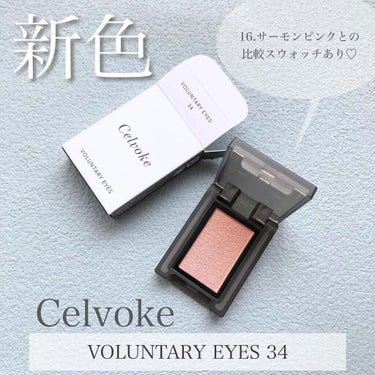 セルヴォーク ヴォランタリー アイズ/Celvoke/パウダーアイシャドウを使ったクチコミ（1枚目）