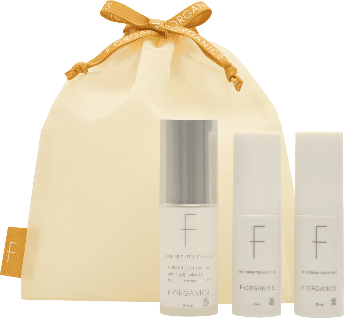 F organics(エッフェ オーガニック) エッフェオーガニック モアブライトニング　ホワイトセラムキット
