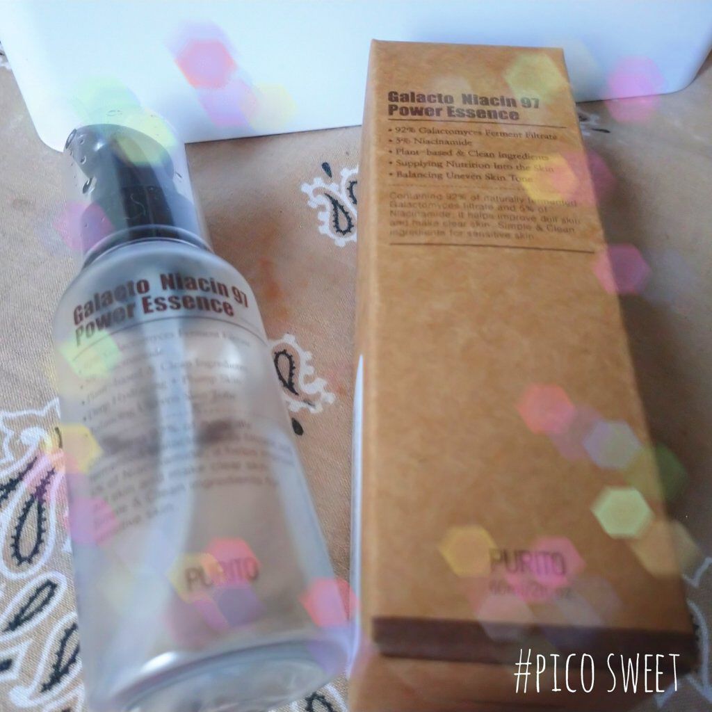 ガラクトナイアシン９７パワーエッセンス/PURITO/美容液を使ったクチコミ（1枚目）