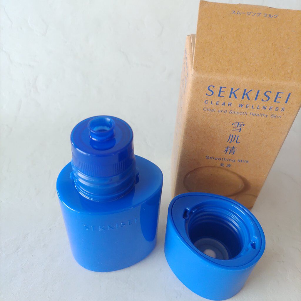 クリアウェルネス スムージング ミルク 本体 90ml/雪肌精/乳液を使ったクチコミ（2枚目）