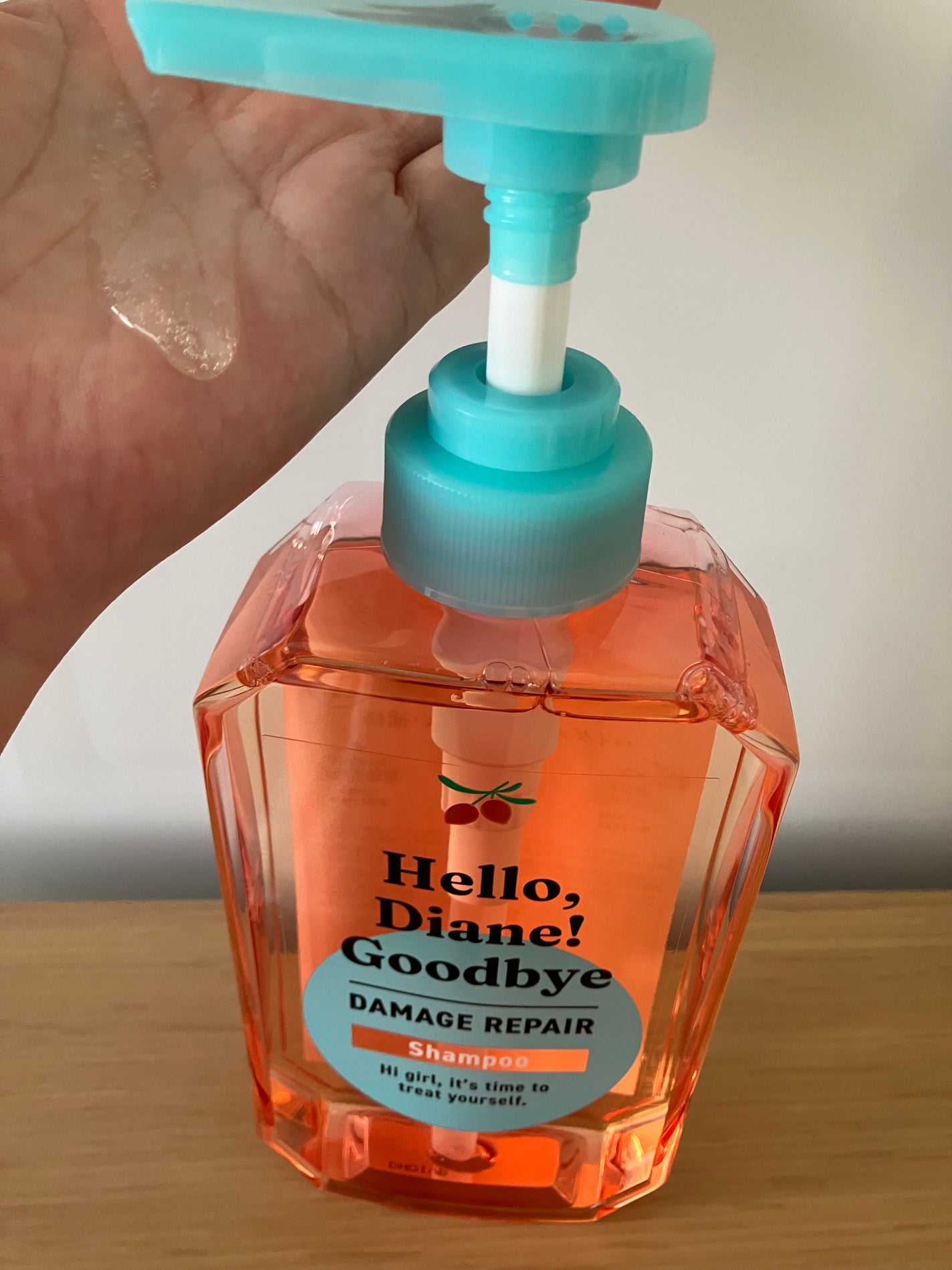 ハローダイアン グッバイ ダメージリペア シャンプー/トリートメント/ダイアン/市販シャンプーを使ったクチコミ(3枚目)