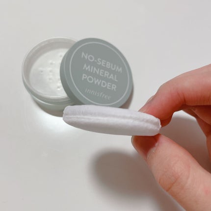 ノーセバム ミネラルパウダー N/innisfree/ルースパウダーを使ったクチコミ(2枚目)