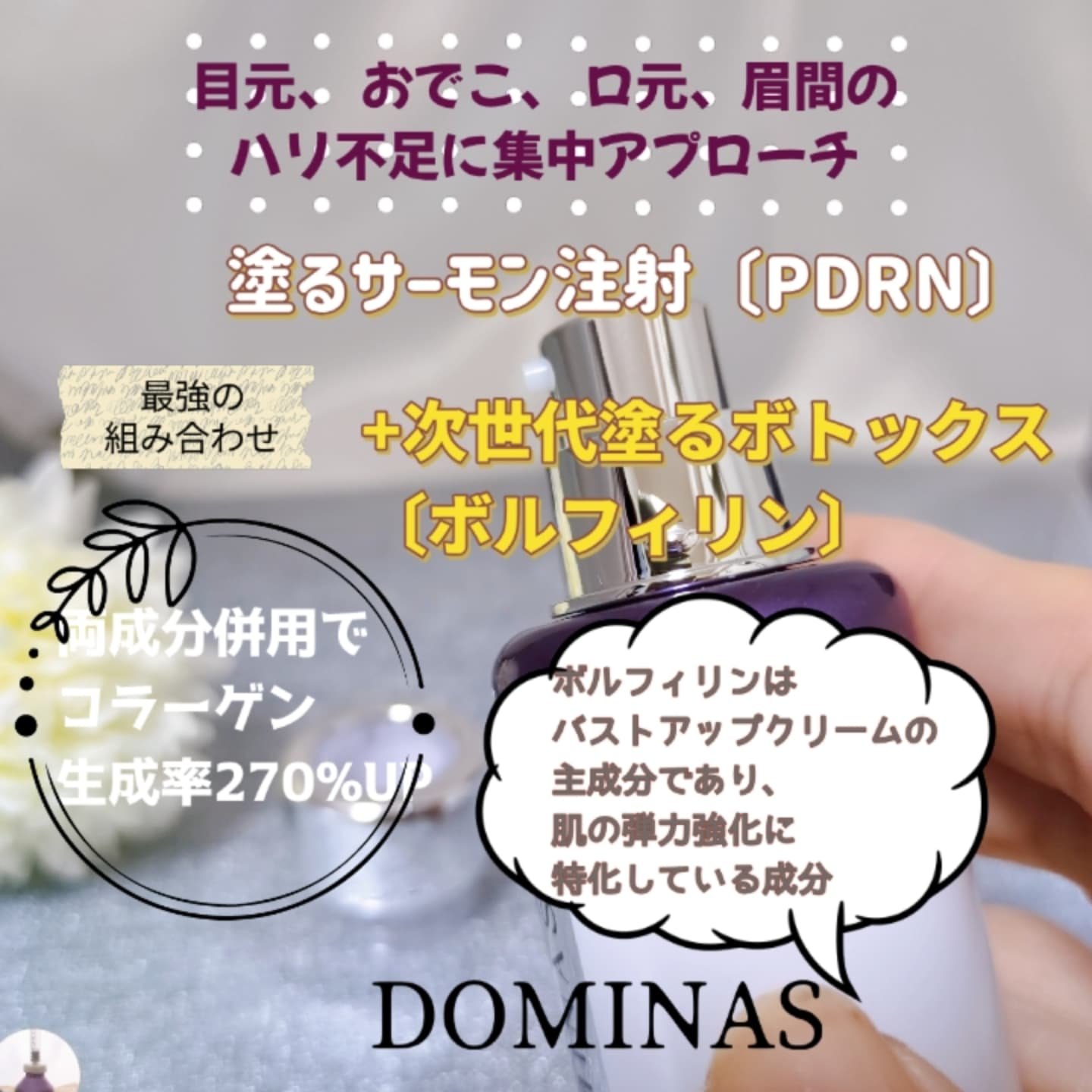 アットクリニック ボルフィリン リンクルショット アンプル/DOMINAS/美容液を使ったクチコミ（2枚目）