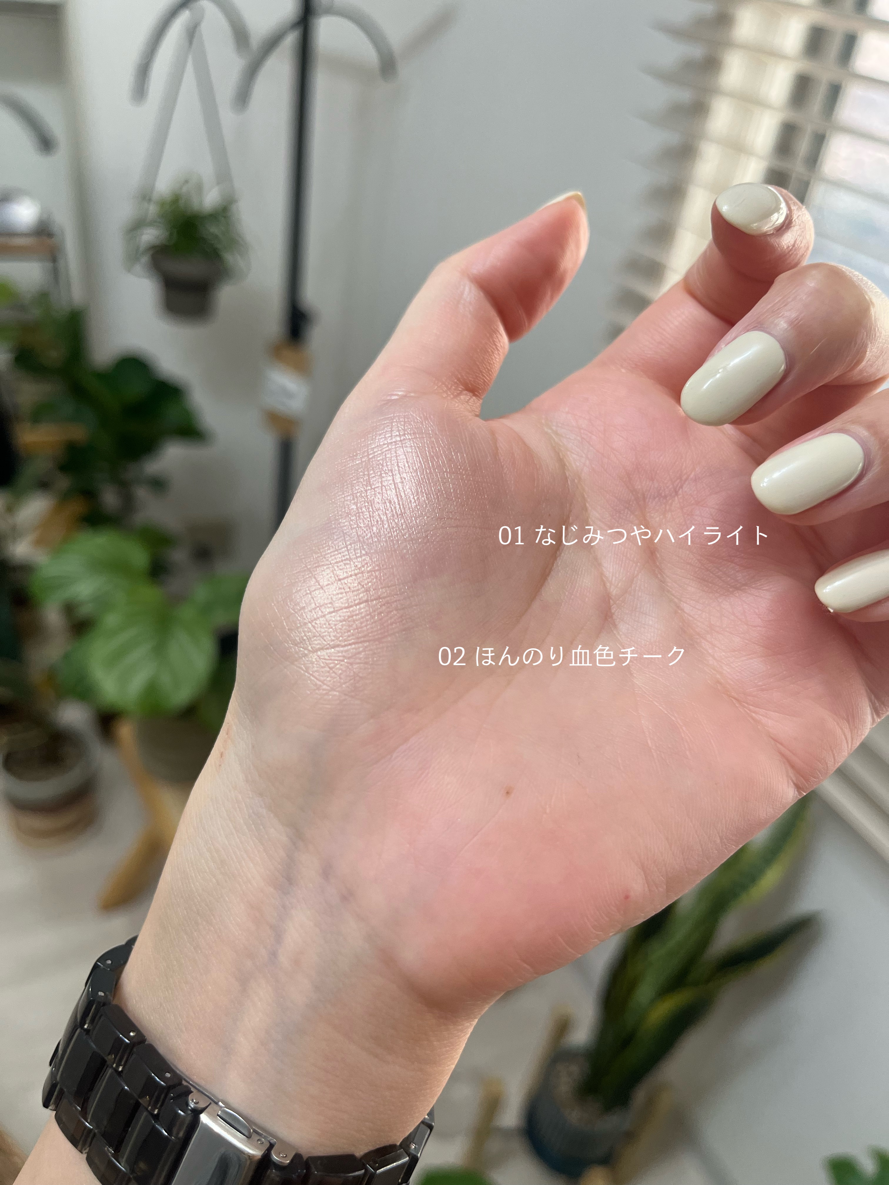 エテュセ グロウスキン フェイスカラー 01 <ハイライター>/ettusais/パウダーハイライトを使ったクチコミ（2枚目）