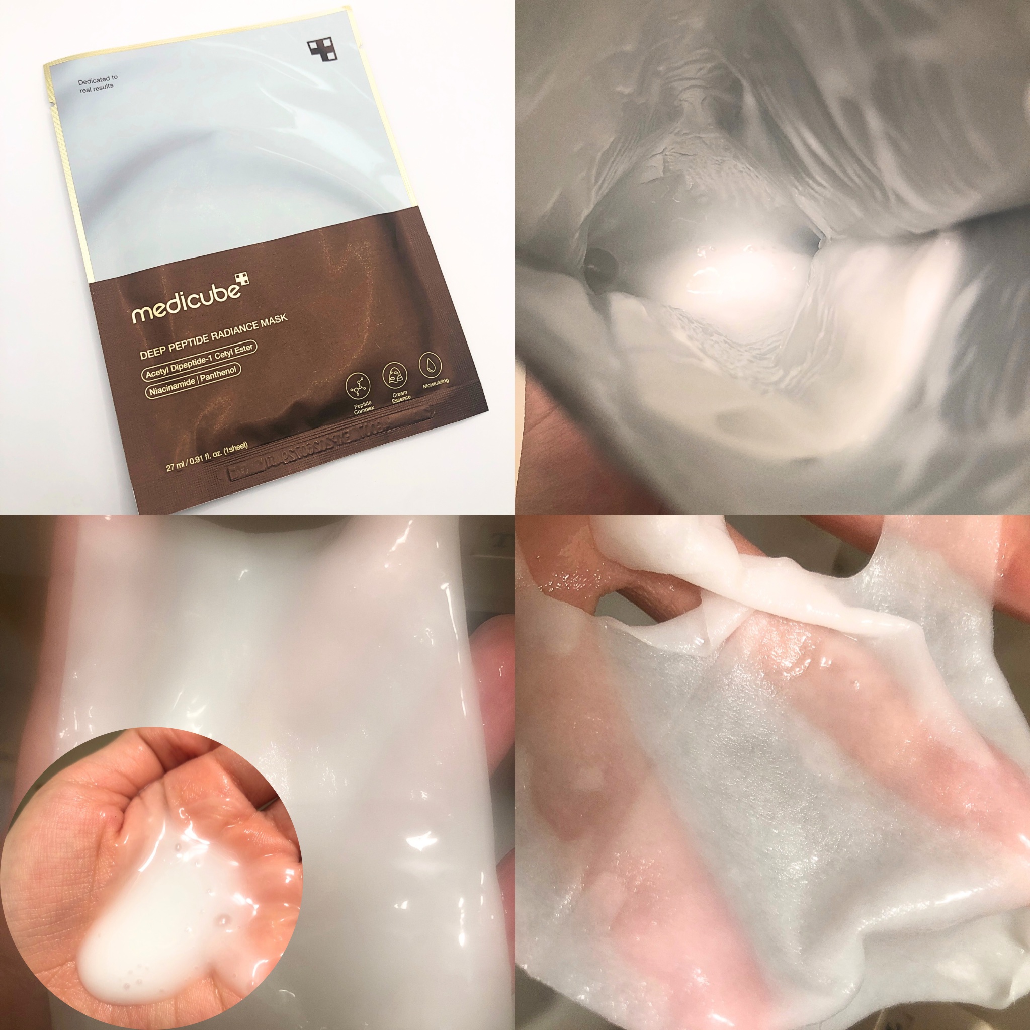 ディープペプチドマスク/MEDICUBE/シートマスク・パックを使ったクチコミ（2枚目）