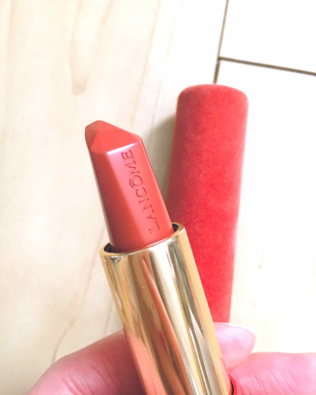 ラプソリュ ルージュ/LANCOME/口紅を使ったクチコミ（2枚目）