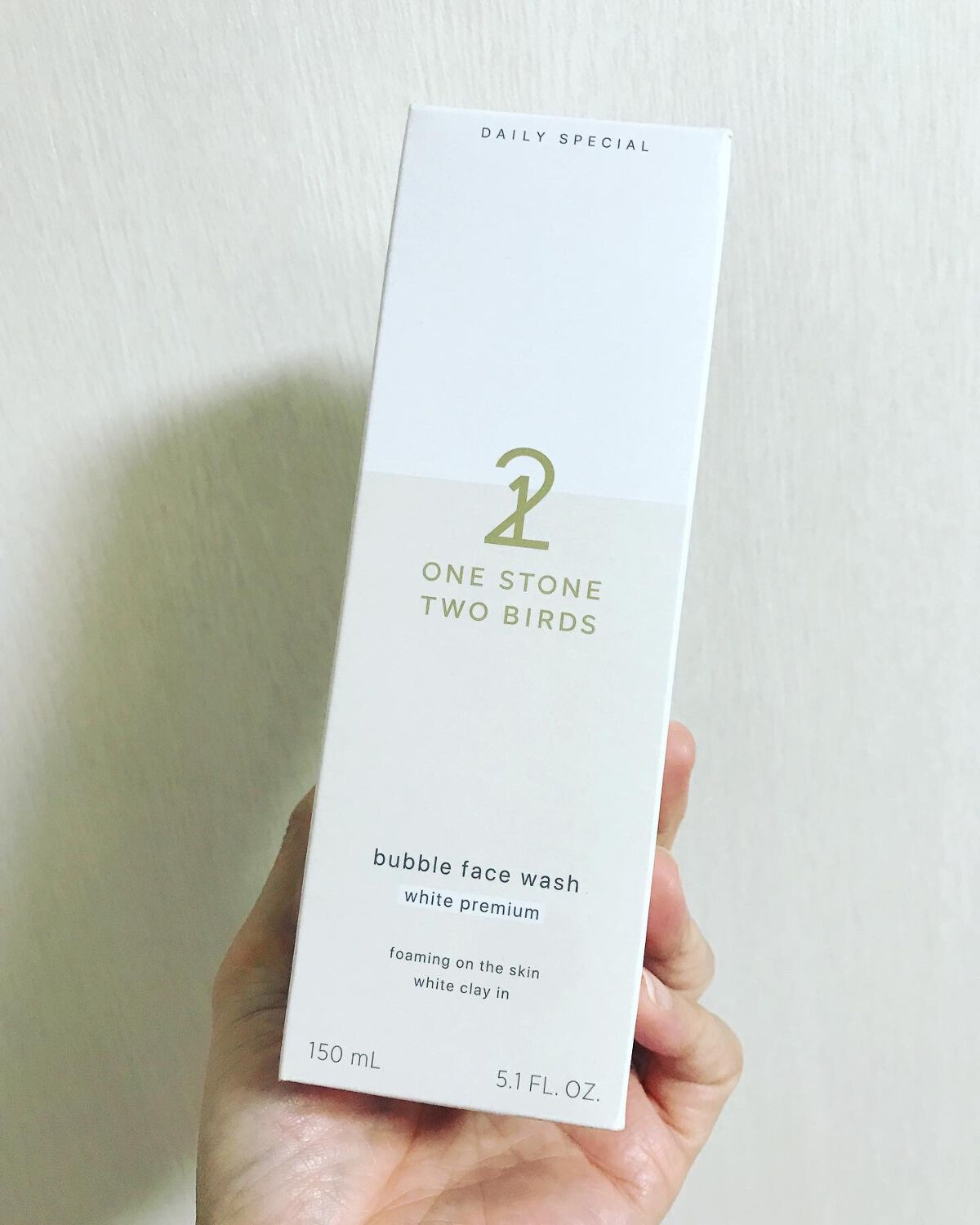 洗顔だけじゃない+パックもできる洗顔料/ONE STONE TWO BIRDS/その他洗顔料を使ったクチコミ(7枚目)