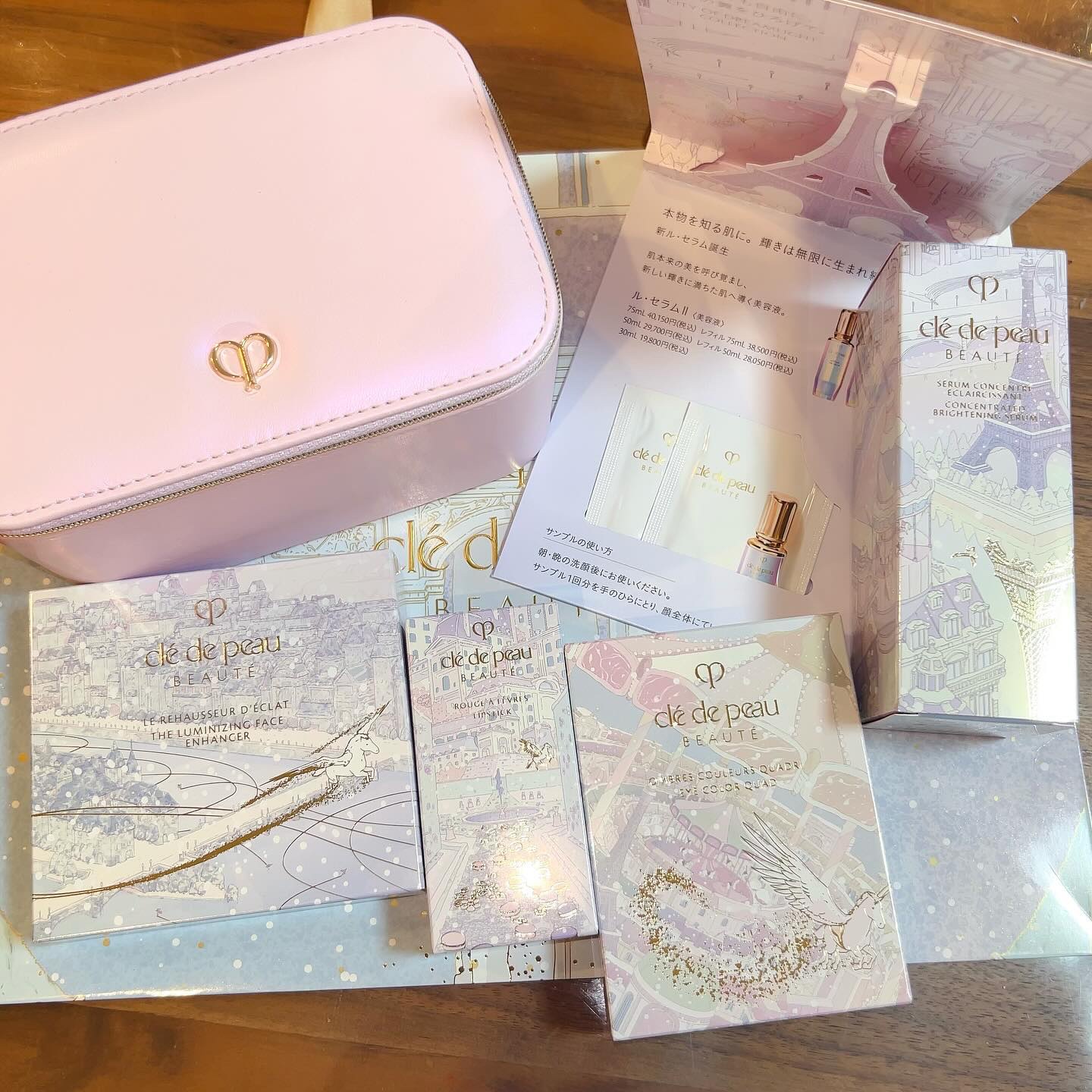 セラムコンサントレエクレルシサンｎ ホリデーコレクション2024（40mL）/クレ・ド・ポー ボーテ/美容液を使ったクチコミ（2枚目）
