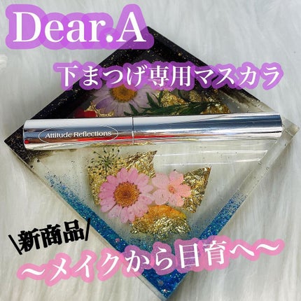 ティルテッドチップボトムラッシュマスカラ/Dear.A/マスカラを使ったクチコミ(1枚目)