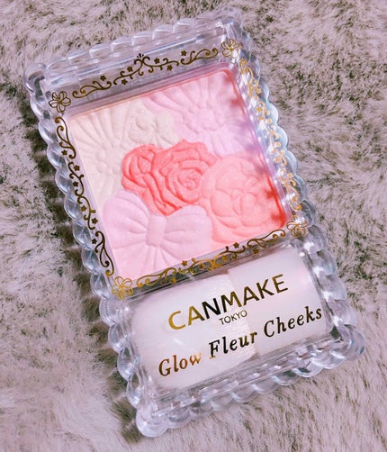 グロウフルールチークス/キャンメイク/パウダーチークを使ったクチコミ(1枚目)