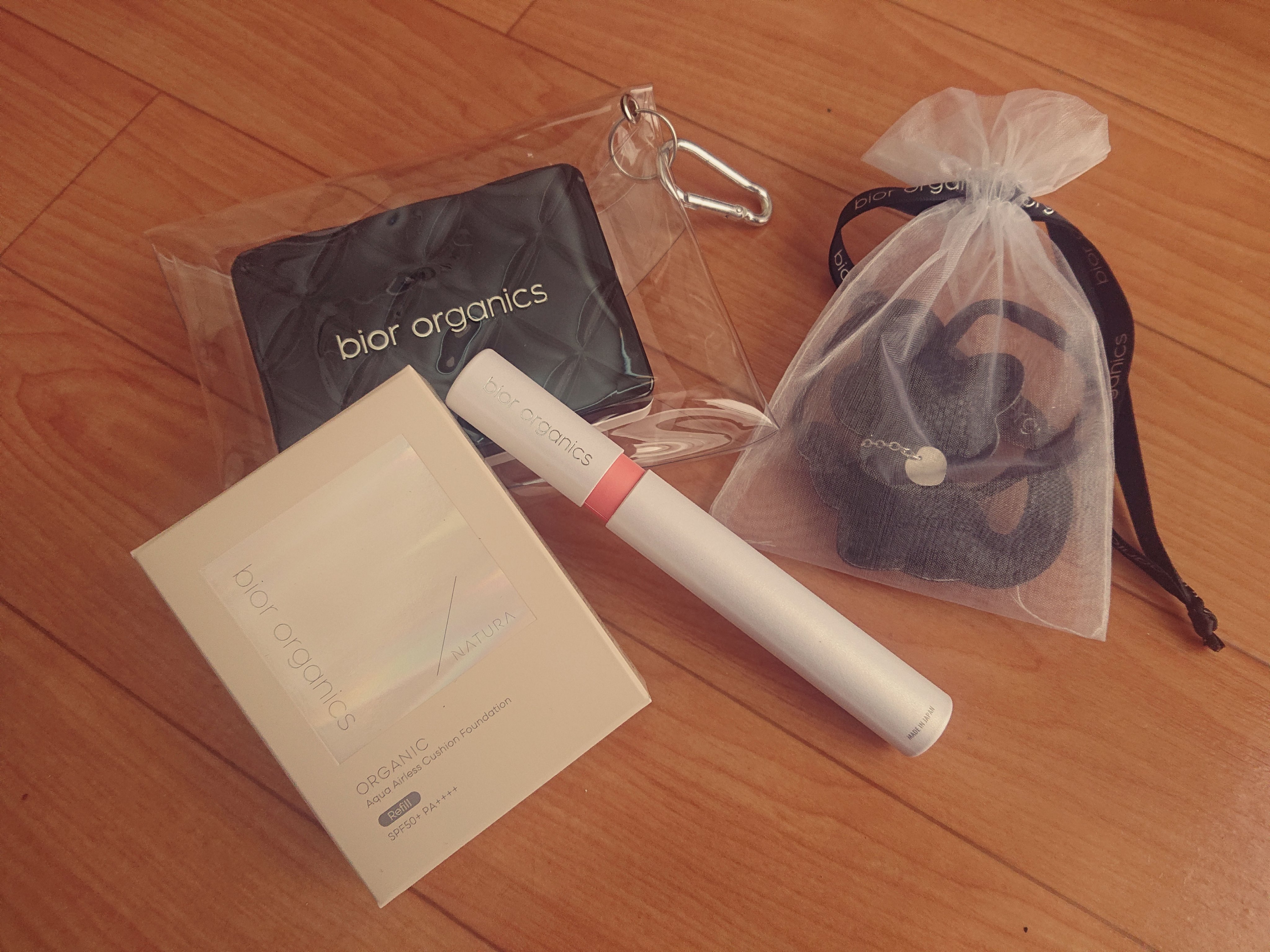 オーガニックアクア エアレスクッション ナチュラビオール/bior oraganics/クッションファンデーションを使ったクチコミ（1枚目）