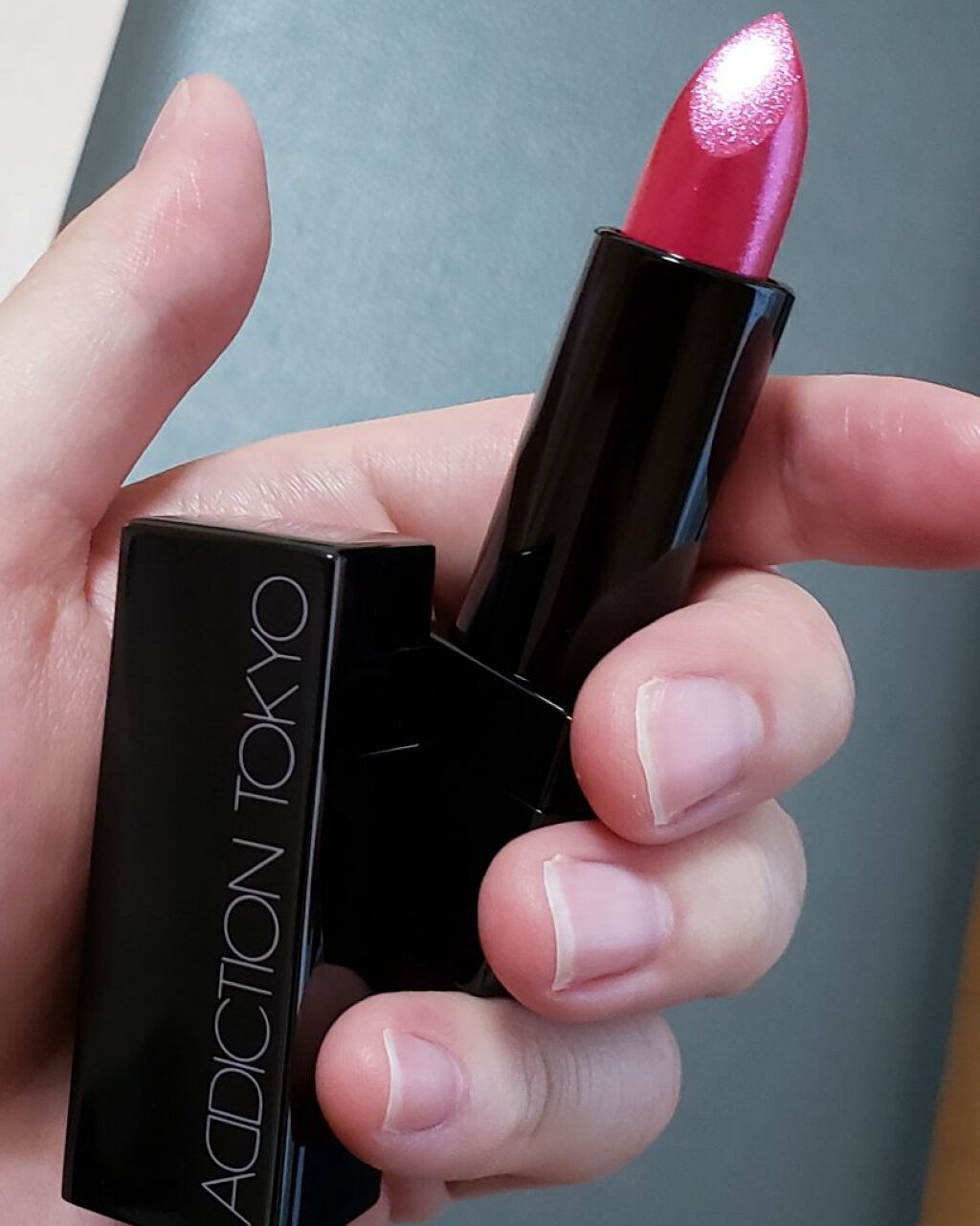 ザ リップ スティック シアー “イリディセント ユーフォリア”/ADDICTION/口紅を使ったクチコミ（2枚目）