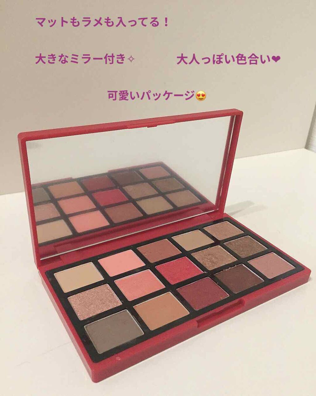 プレイカラーアイパレット ベストラブ/ETUDE/アイシャドウパレットを使ったクチコミ（2枚目）