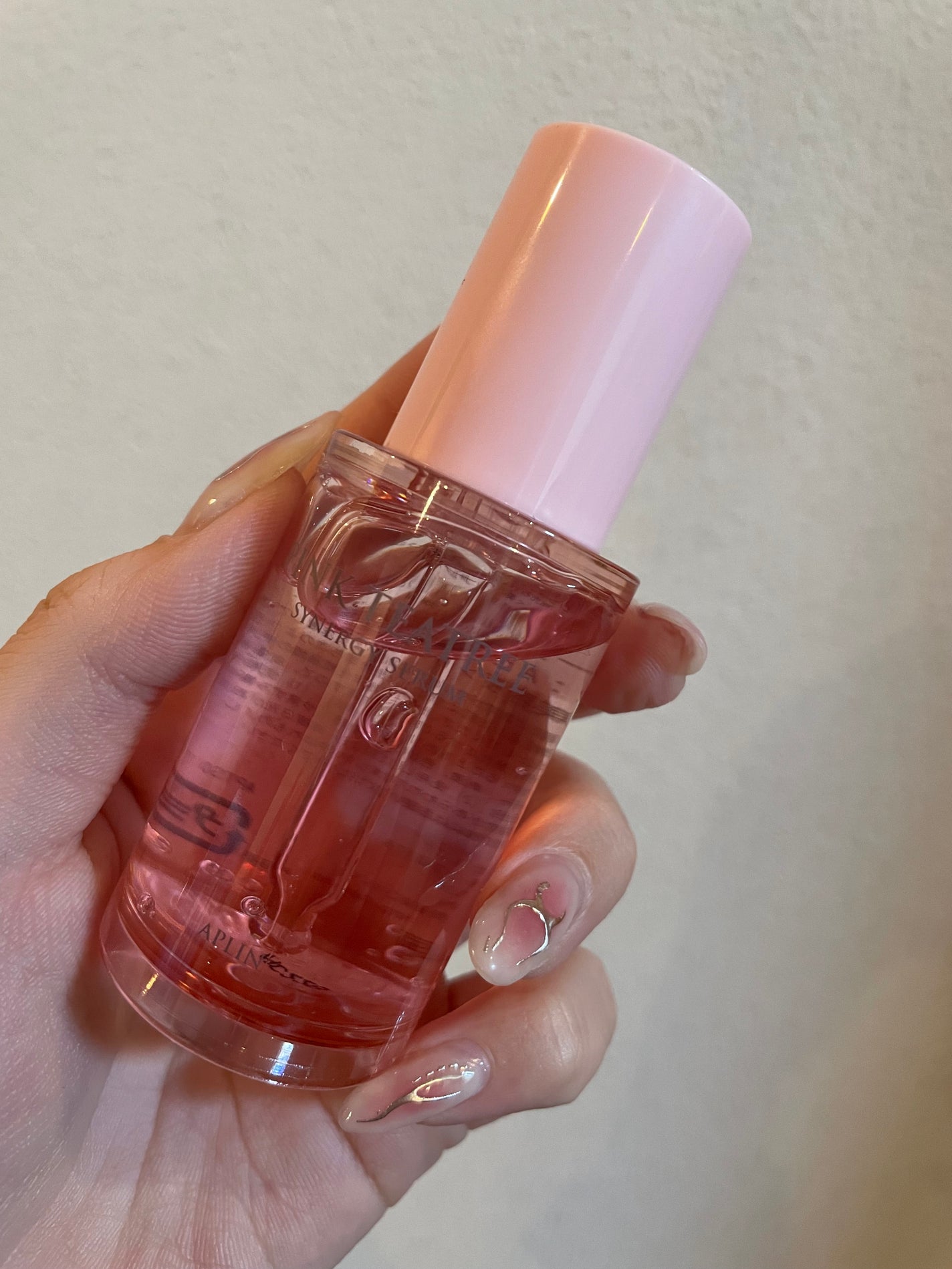 ピンクティーツリーシナジーセラム/APLIN/美容液を使ったクチコミ(1枚目)