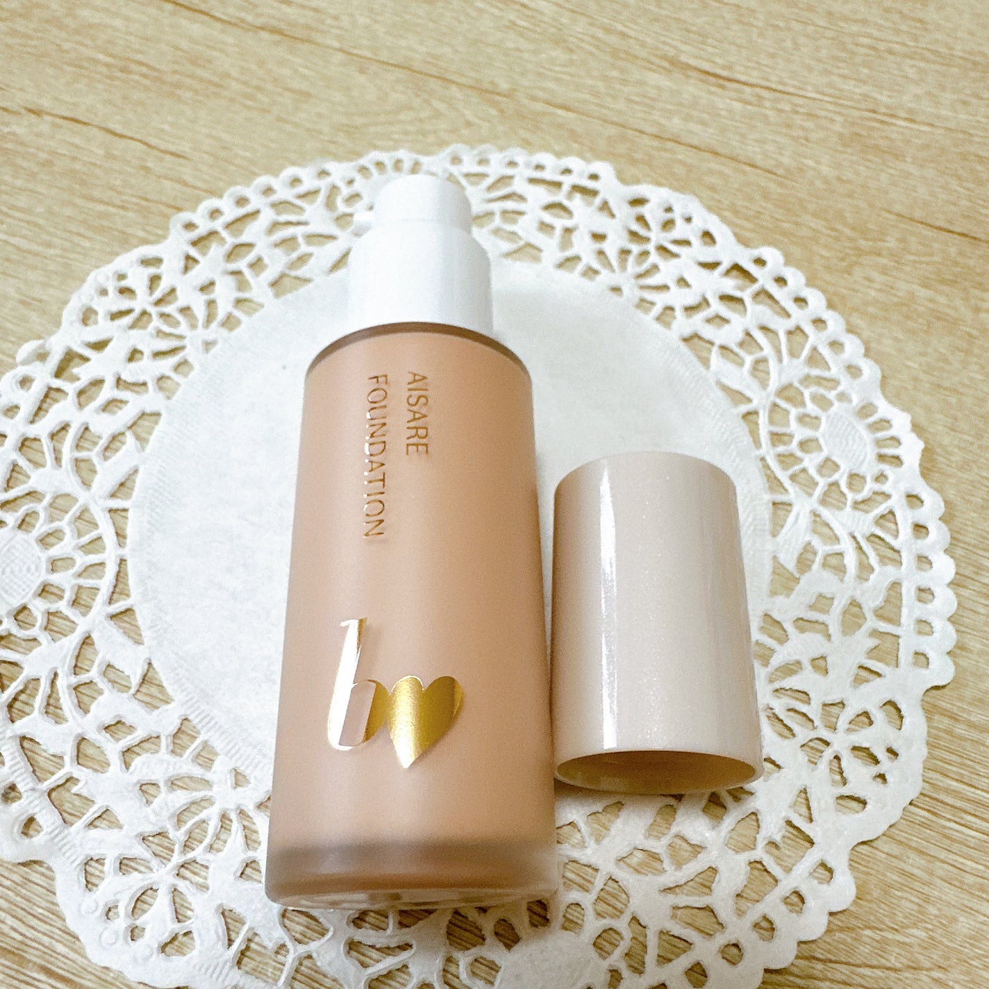 愛されファンデ/b idol/リキッドファンデーションを使ったクチコミ(4枚目)