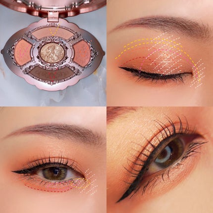 ミッドサマーフェアリーテイルズコレクション 5色アイシャドウパレット/FlowerKnows/アイシャドウパレットを使ったクチコミ(4枚目)