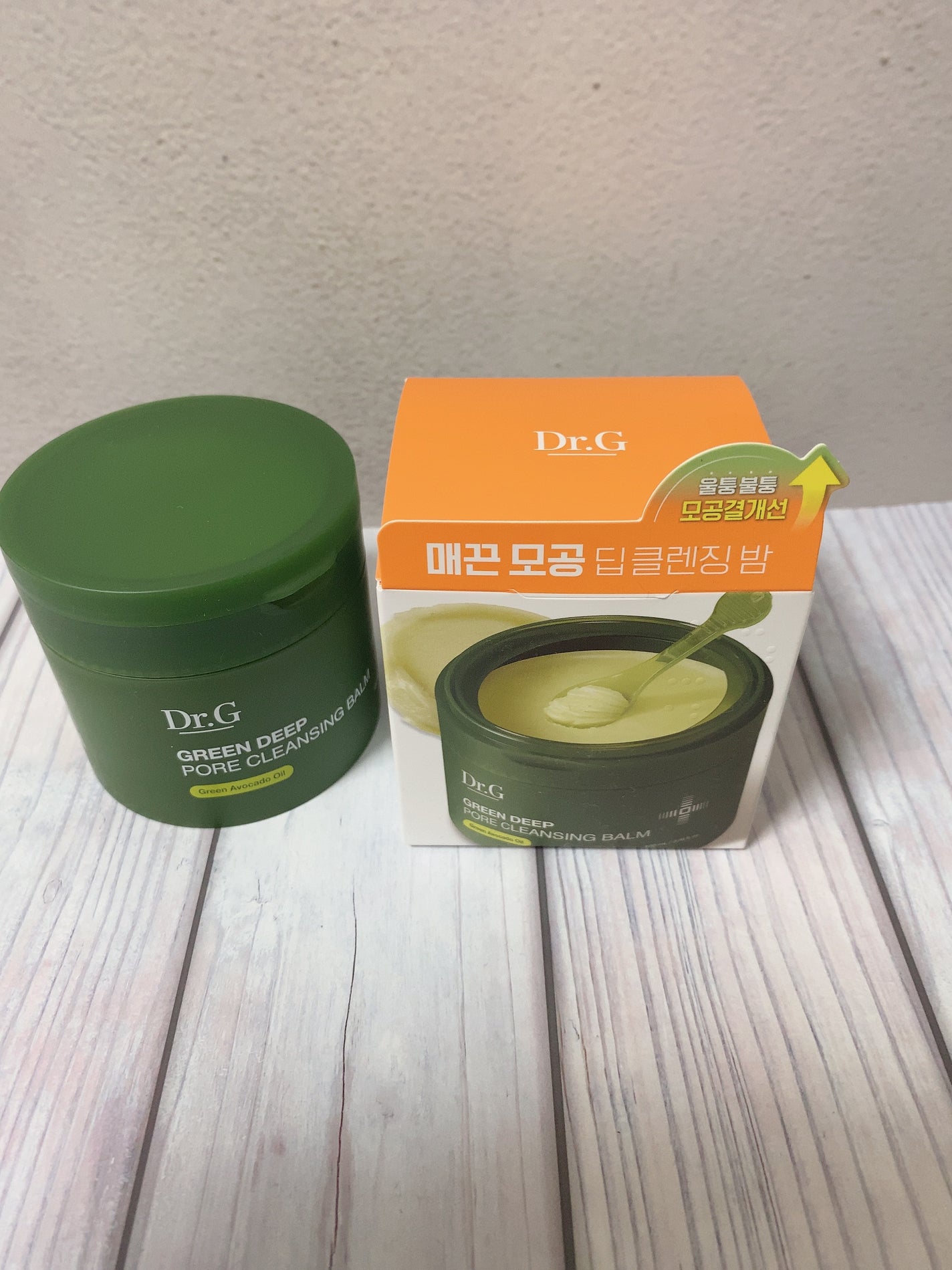 グリーンディープポアクレンジングバーム/Dr.G/クレンジングバームを使ったクチコミ(1枚目)