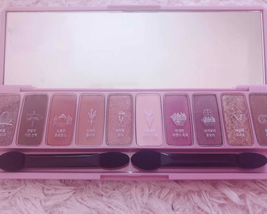 プレイカラー アイシャドウ/ETUDE/アイシャドウパレットを使ったクチコミ（2枚目）