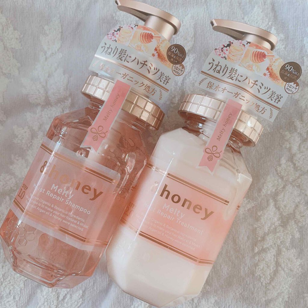 &honey Melty モイストリペア シャンプー1.0／モイストリペア ヘアトリートメント2.0/&honey/市販シャンプー by なぁちむ