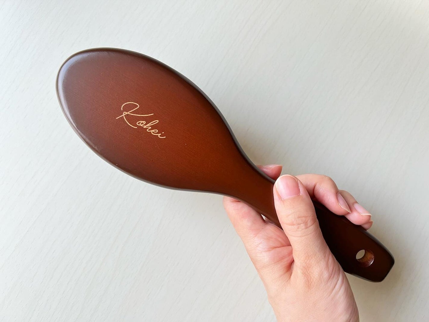 コンボパドルブラシ/john masters organics/ヘアブラシを使ったクチコミ(3枚目)