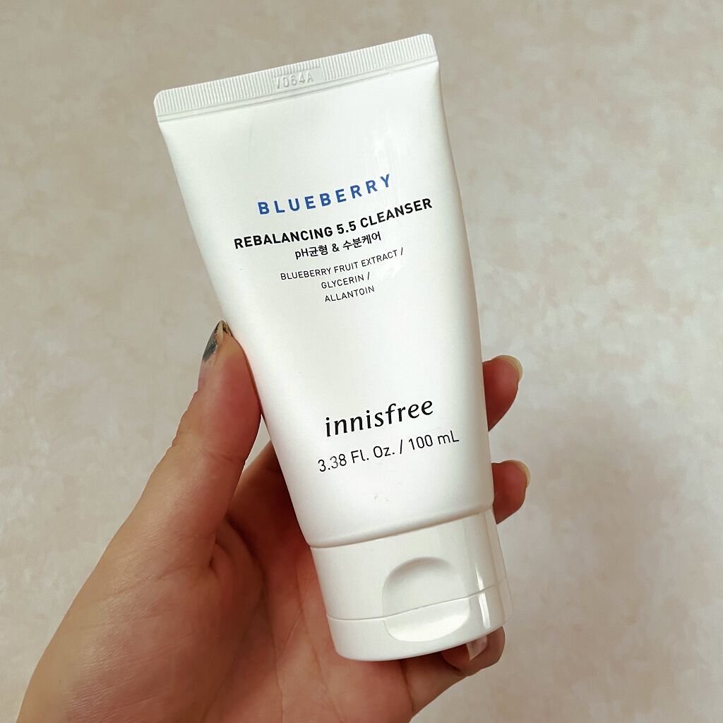 ブルーベリー バランシング 5.5 クレンザー/innisfree/洗顔フォームを使ったクチコミ（1枚目）