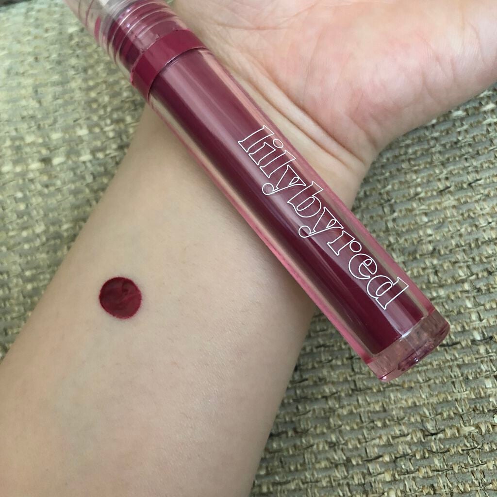 Glassy Layer Fixing Tint/lilybyred/口紅を使ったクチコミ(1枚目)