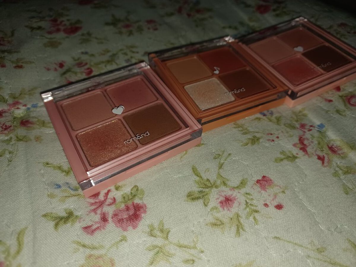 ベターザンアイズ/rom&nd/アイシャドウパレットを使ったクチコミ（1枚目）