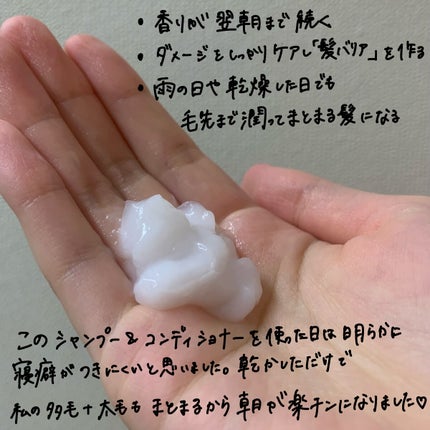 ザビューティ 髪のキメ美容素髪を守る バリアシャンプー/コンディショナー/エッセンシャル/シャンプー・コンディショナーを使ったクチコミ(3枚目)