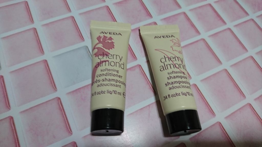 〜チェリー アーモンド シリーズ〜 ソフトニング シャンプー／コンディショナー/AVEDA/サロンシャンプーを使ったクチコミ（1枚目）