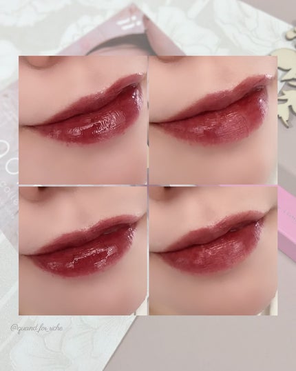 Melty flower lip tint/haomii/口紅を使ったクチコミ(7枚目)