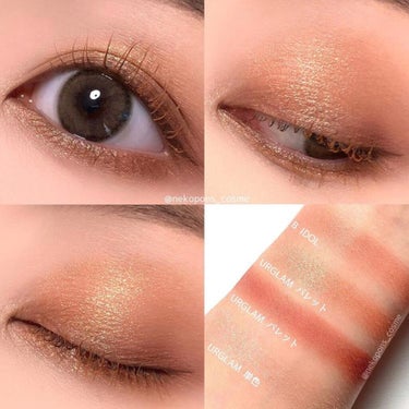 UR GLAM　BLOOMING EYE COLOR PALETTE/U R GLAM/パウダーアイシャドウを使ったクチコミ（4枚目）