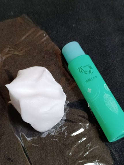 透肌洗顔ミルク・竹/草花木果/洗顔フォームを使ったクチコミ(1枚目)