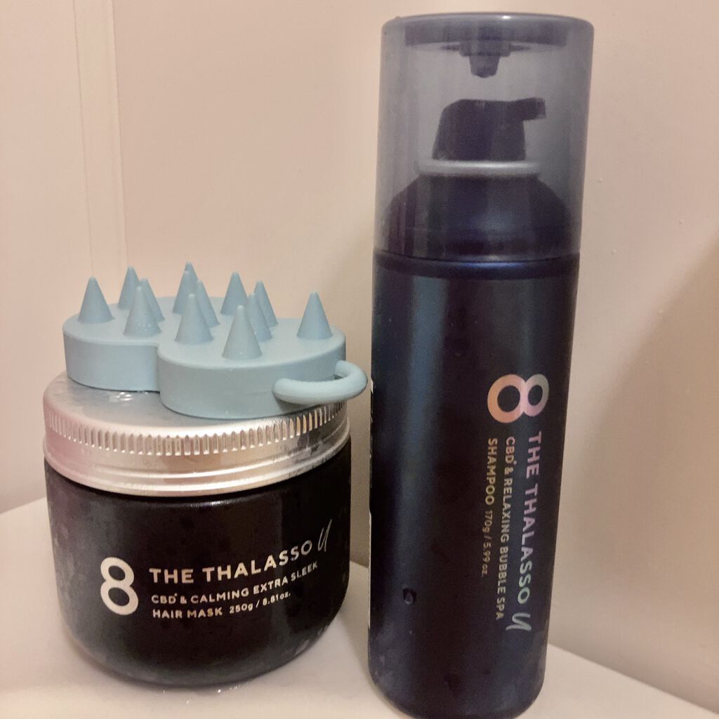 エイトザタラソ ユー CBD＆リラクシング バブルスパ 炭酸泡シャンプー/エイトザタラソ/市販シャンプーを使ったクチコミ（1枚目）