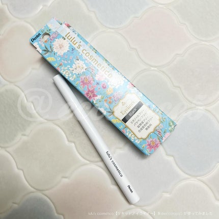 リキッドアイライナー/ルルズコスメティコ/リキッドアイライナーを使ったクチコミ(6枚目)